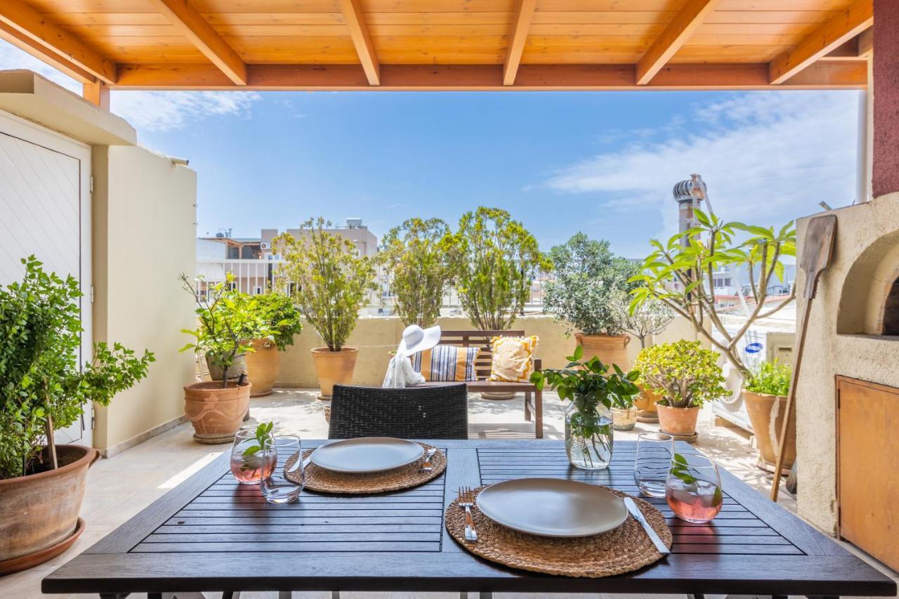 Doma Rooftop Apartment Iraklion Buitenkant foto